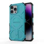 For iPhone 16 Pro Max BIBERCAS Real Color Series MagSafe Shockproof Phone Case(Green)