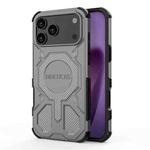 For iPhone 17 Pro Max BIBERCAS Real Color Series MagSafe Shockproof Phone Case(Gray)