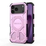 For iPhone 17 Pro Max BIBERCAS Real Color Series MagSafe Shockproof Phone Case(Pink)