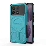 For Redmi K70 BIBERCAS Real Color Series MagSafe Shockproof Phone Case(Green)