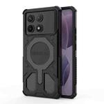 For Redmi K70 BIBERCAS Real Color Series MagSafe Shockproof Phone Case(Black)