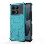For Redmi K70E BIBERCAS Real Color Series MagSafe Shockproof Phone Case(Green)