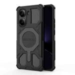 For Redmi Turbo 4 BIBERCAS Real Color Series MagSafe Shockproof Phone Case(Black)