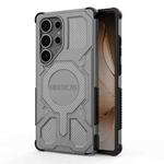 For Samsung Galaxy S25 Ultra 5G BIBERCAS Real Color Series MagSafe Shockproof Phone Case(Gray)