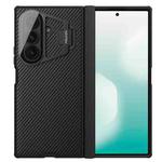 For Samsung Galaxy Z Fold7 5G NILLKIN Black Mirror Prop CD Texture Transparent Mirror Cover Phone Case(Black)