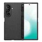 For Samsung Galaxy Z Fold7 5G NILLKIN Frosted Fold PC + TPU Phone Case with Stylus(Black)