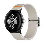 For Google Pixel Watch / Watch2 / Watch3 41mm xDfind Elastic Nylon Watch Band(Starlight)