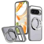 For Google Pixel 9 Pro XL kalebol MagSafe Metal Ring Holder Phone Case(Titanium Gray)