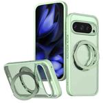 For Google Pixel 10 Pro XL kalebol MagSafe Metal Ring Holder Phone Case(Avocado Green)