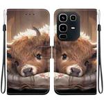 For Infinix Note 50 4G / Note 50 Pro 4G Crystal Texture Colored Drawing Leather Phone Case(Calf)
