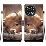 For Tecno Camon 30S / Camon 30S Pro Crystal Texture Colored Drawing Leather Phone Case(Calf)