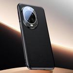 For Huawei nova 14 Ultra Skin Feel Leather Texture Cooling Phone Case(Black)