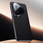 For Huawei Pura 70 Pro Skin Feel Leather Texture Cooling Phone Case(Black)