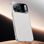 For iPhone 17 Pro Max Skin Feel Leather Texture Cooling Phone Case(White)