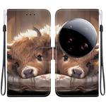 For Xiaomi 15 Ultra Crystal Texture Colored Drawing Leather Phone Case(Calf)