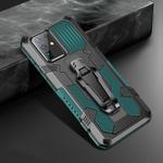 For Samsung Galaxy S20 Ultra Machine Armor Warrior Shockproof PC + TPU Protective Case(Army Green)