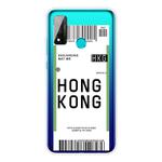 For Huawei P Smart 2020 Boarding Card Series Pattern TPU Protective Case(Hong Kong)