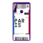 For Huawei Y6P 2020 Boarding Card Series Pattern TPU Protective Case(Paris)