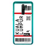 For Xiaomi Redmi 9 Boarding Card Series Pattern TPU Protective Case(Kuala Lumpur)