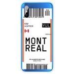 For Xiaomi Redmi 9A Boarding Card Series Pattern TPU Protective Case(Montreal)
