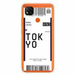 For Xiaomi Redmi 9C Boarding Card Series Pattern TPU Protective Case(Tokyo)