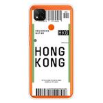 For Xiaomi Redmi 9C Boarding Card Series Pattern TPU Protective Case(Hong Kong)