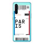 For OnePlus Nord Boarding Card Series Pattern TPU Protective Case(Paris)