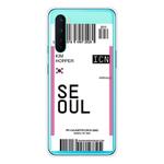 For OnePlus Nord Boarding Card Series Pattern TPU Protective Case(Flag Seoul)