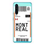 For OnePlus Nord Boarding Card Series Pattern TPU Protective Case(Montreal)