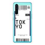 For OnePlus Nord Boarding Card Series Pattern TPU Protective Case(Tokyo)