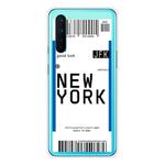 For OnePlus Nord Boarding Card Series Pattern TPU Protective Case(New York)