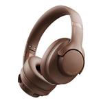 BT048NC Over-ear ANC and ENC Noise Reduction Wireless Headphones(Dark Brown)