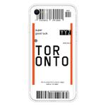 For iPhone SE 2022 / SE 2020 / 8 / 7 Boarding Pass Series TPU Phone Protective Case(Toronto)