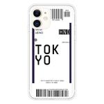 For iPhone 11 Boarding Pass Series TPU Phone Protective Case(Tokyo)