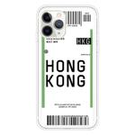 For iPhone 11 Pro Boarding Pass Series TPU Phone Protective Case(Hong Kong)