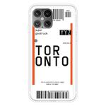 For iPhone 12 mini Boarding Pass Series TPU Phone Protective Case(Toronto)