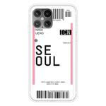 For iPhone 12 Pro Max Boarding Pass Series TPU Phone Protective Case(Seoul)