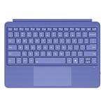 For MicroSoft Surface Pro 12 Backlight Tablet Bluetooth Keyboard with Touch Pad(Blue)