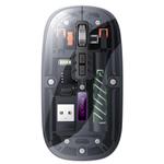 Yesido KB29 Transparent Bluetooth Dual Mode Wireless Mouse(Black)