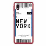 For Samsung Galaxy A01 Core Boarding Pass Series TPU Phone Protective Case(New York)