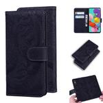 For Samsung Galaxy A71 4G Tiger Embossing Pattern Horizontal Flip Leather Case with Holder & Card Slots & Wallet(Black)