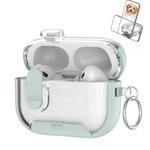 For AirPods Pro 2 Starchain Series PC Earphone Case with Stand(Mint Green)