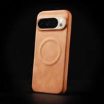 For Google Pixel 10 Pro XL Skin Feel Sheepskin MagSafe Magnetic Phone Case(Yellow)