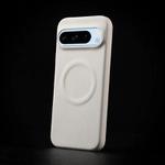 For Google Pixel 8 Pro Skin Feel Sheepskin MagSafe Magnetic Phone Case(White)