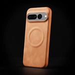 For Google Pixel 7 Pro Skin Feel Sheepskin MagSafe Magnetic Phone Case(Yellow)