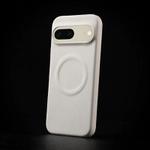 For Google Pixel 7 Skin Feel Sheepskin MagSafe Magnetic Phone Case(White)