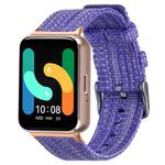 18mm xDfind Nylon Canvas Watch Band(Dark Purple)