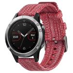 20mm xDfind Nylon Canvas Watch Band(Red)