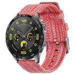 22mm xDfind Nylon Canvas Watch Band(Pink)