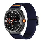 For Samsung Galaxy Watch8 / 8 Classic xDfind Elastic Nylon Watch Band(Dark Blue)